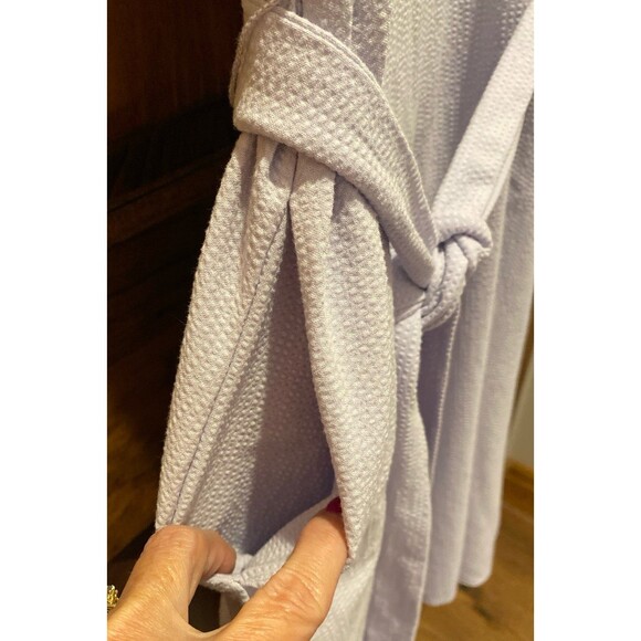 A New Day Dress Plus Size XXL 2X Lavender Purple Sleeveless Shift Belted MIDI - Picture 5 of 12
